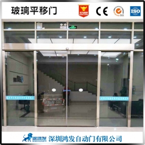 玻璃感应门