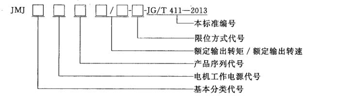 卷帘门卷门机符号代码解释