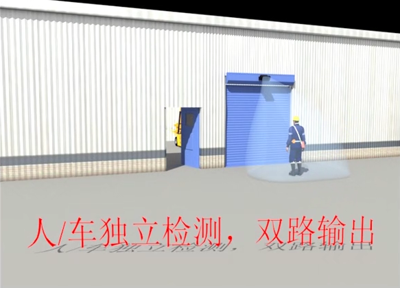 快速卷帘门自动感应器