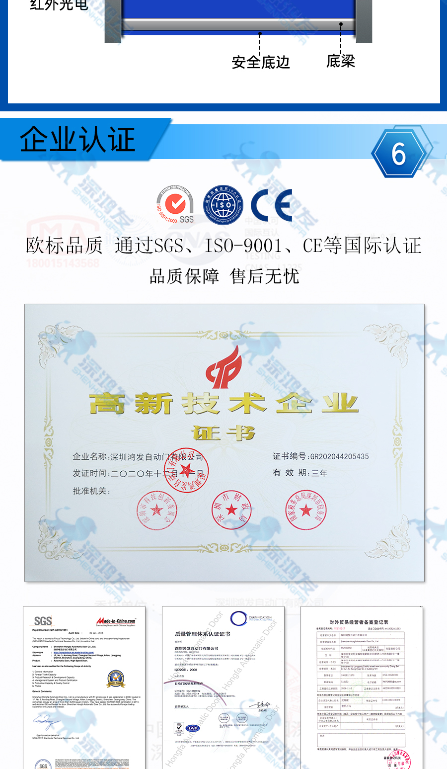 PVC快速卷帘门